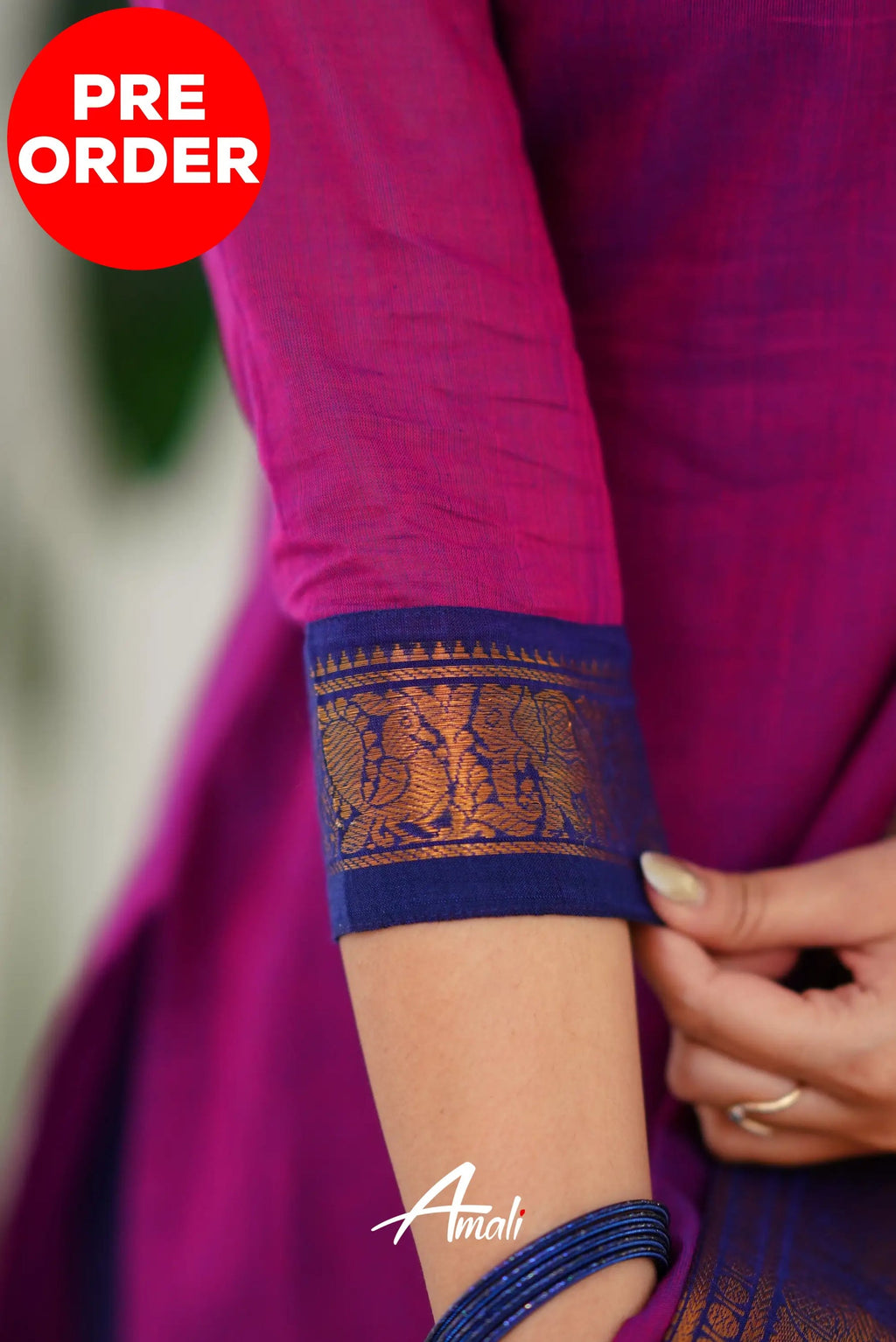Meera Elegant Kanchi Cotton V-Neck Pink Kurti With Dupatta