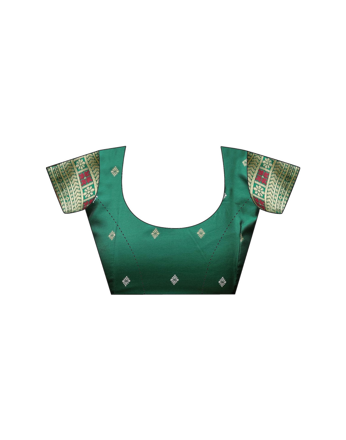 Green Classic Silk Woven Saree
