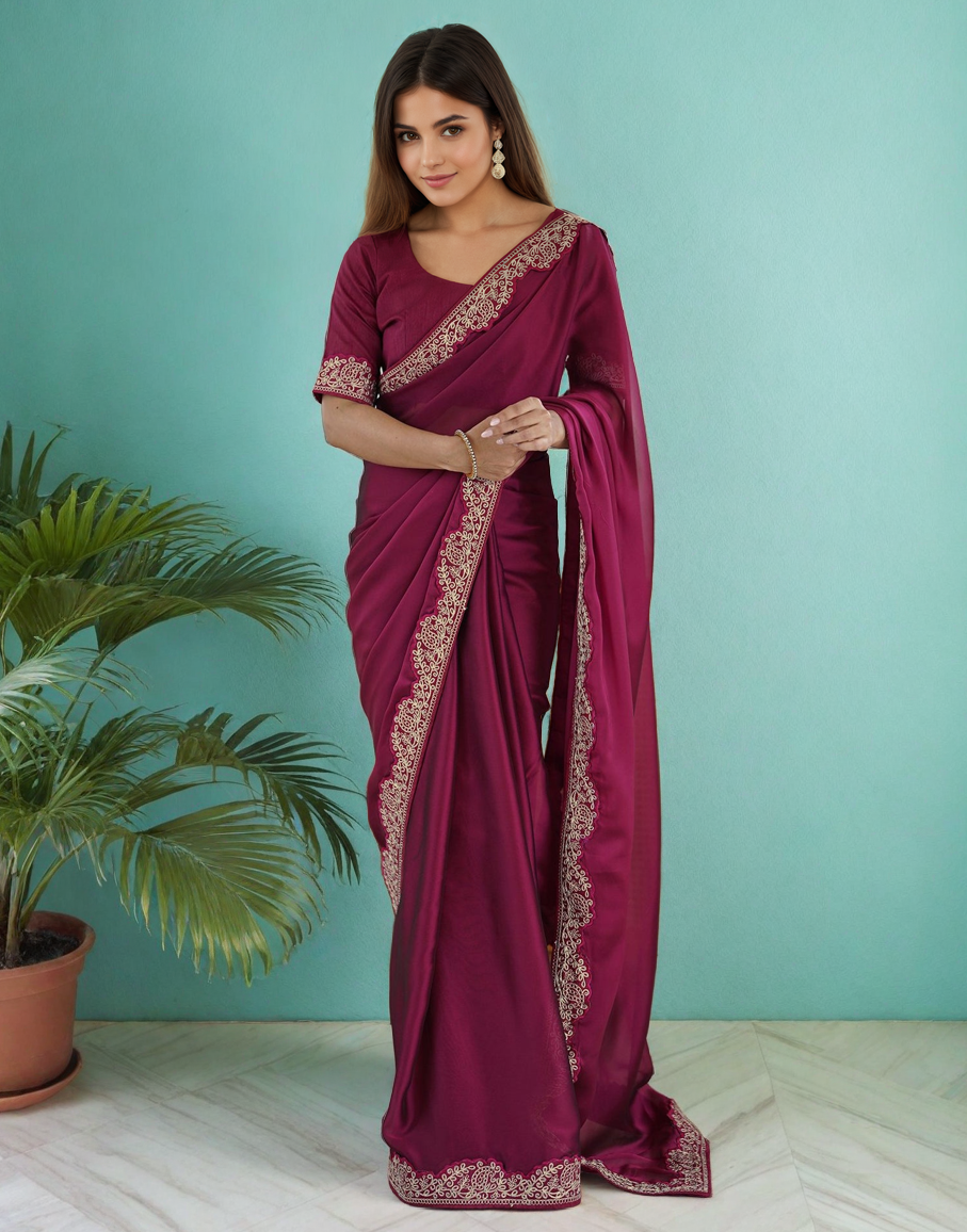 Charmi Rangoli Silk Coding Saree