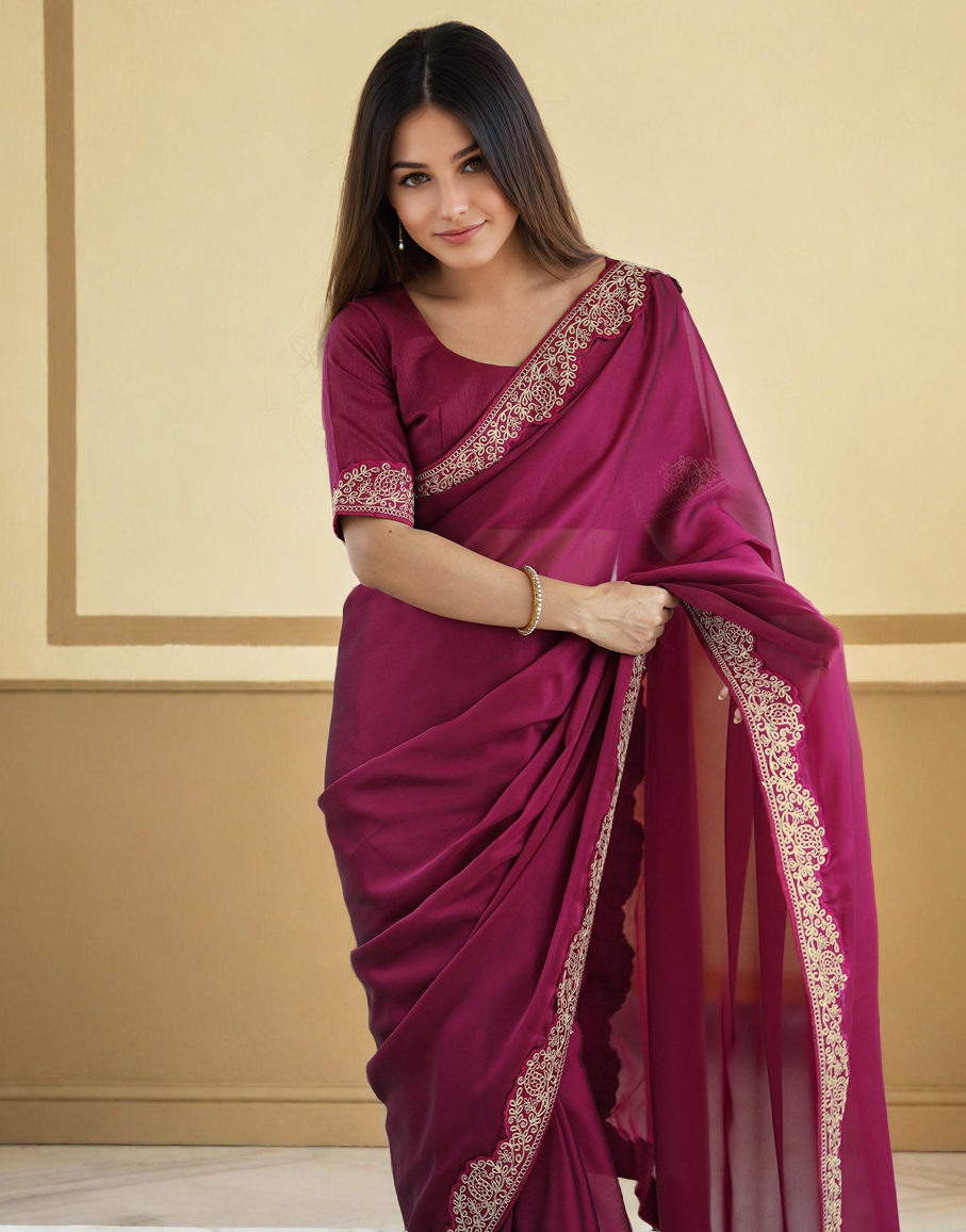 Charmi Rangoli Silk Coding Saree