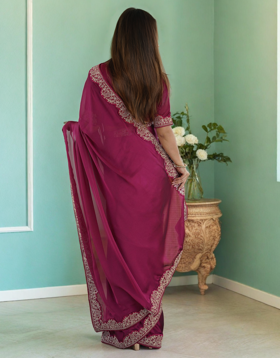 Charmi Rangoli Silk Coding Saree