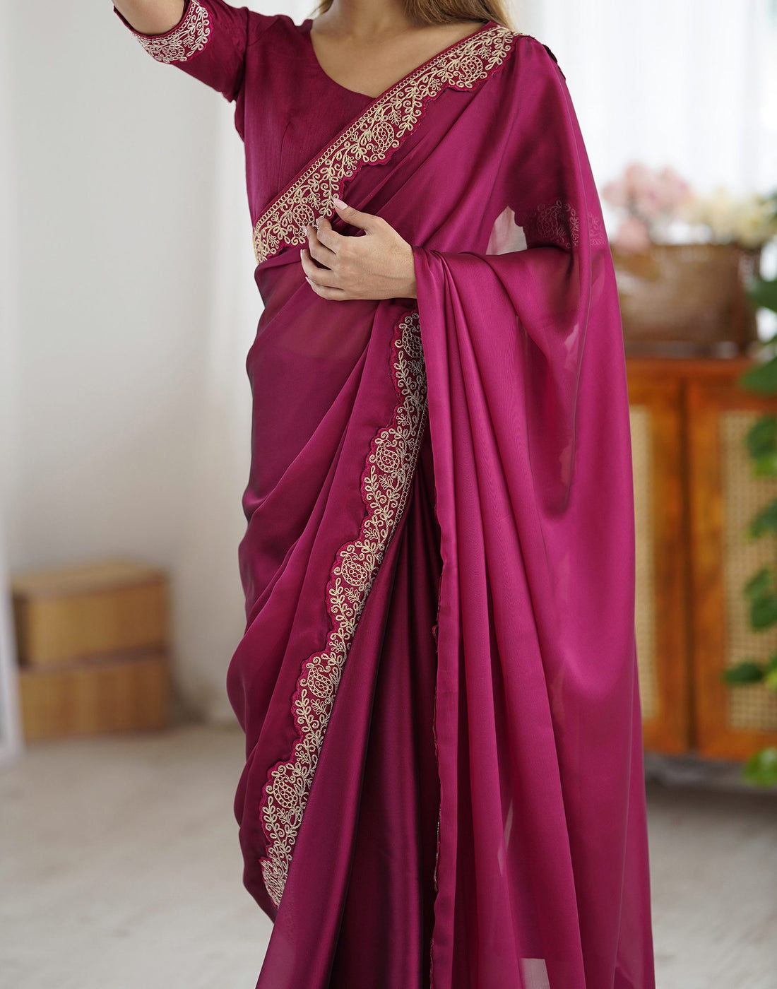 Charmi Rangoli Silk Coding Saree