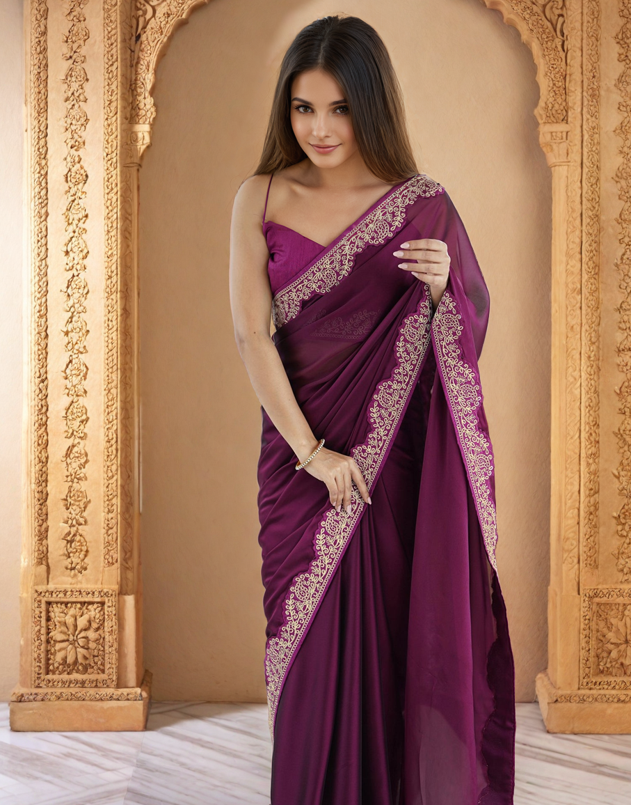 Charmi Rangoli Silk Coding Saree