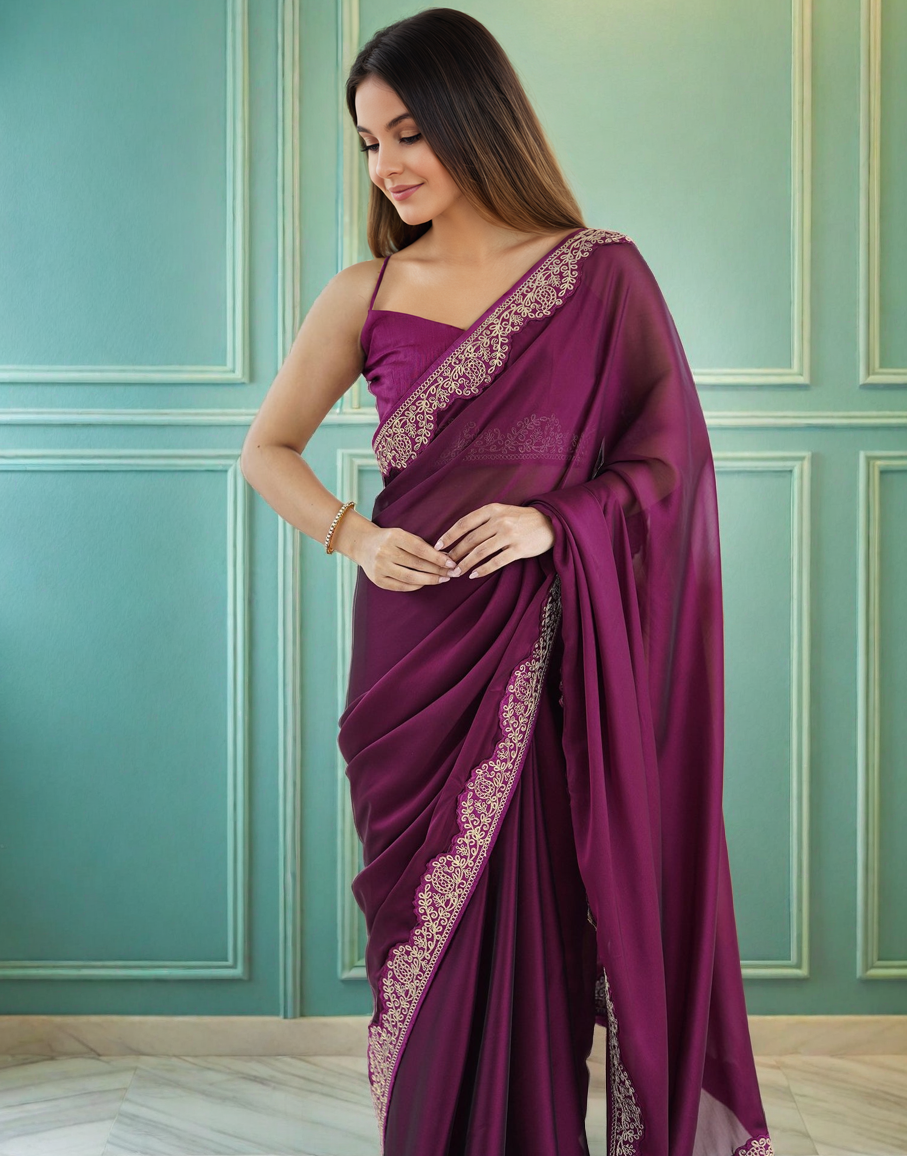 Charmi Rangoli Silk Coding Saree